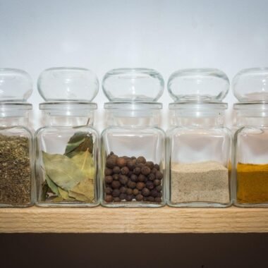 Glass Spice Jar